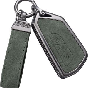 YO&YOYE Compatible con funda para llavero VW Volkswagen con llavero protector de llave de cuero YO&YOYE Compatible con funda para llavero VW Volkswagen con llavero protector de llave de cuero