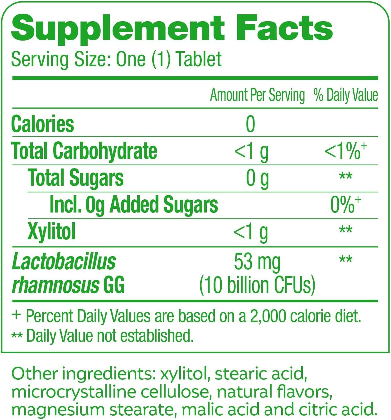 Culturelle Digestive Health Daily Probiotic Chewables, probióticos para hombres y mujeres, cepa probiótica más estudiada clínicamente, 10 mil