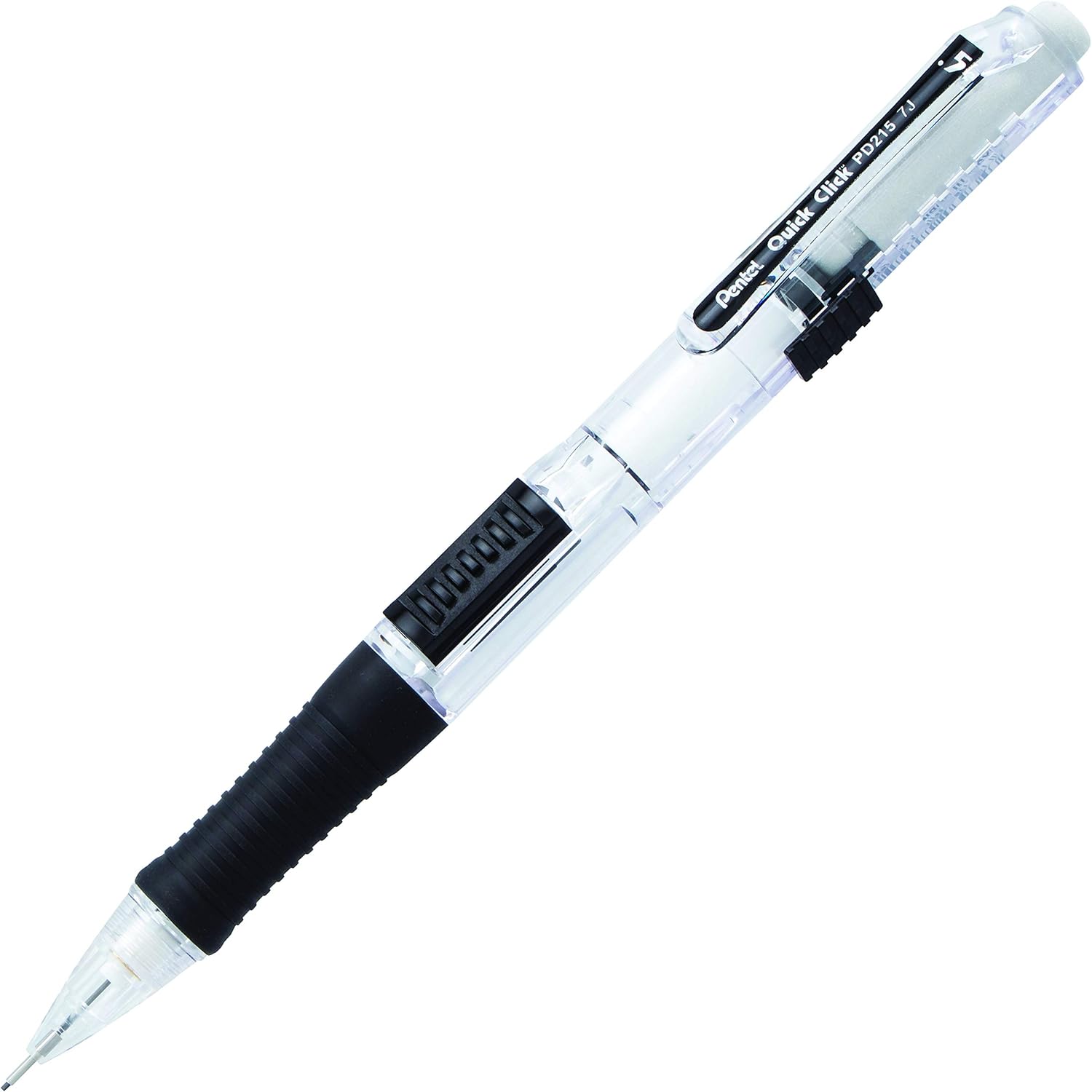 Portaminas Pentel Quick Click, Negro Paquete de 12