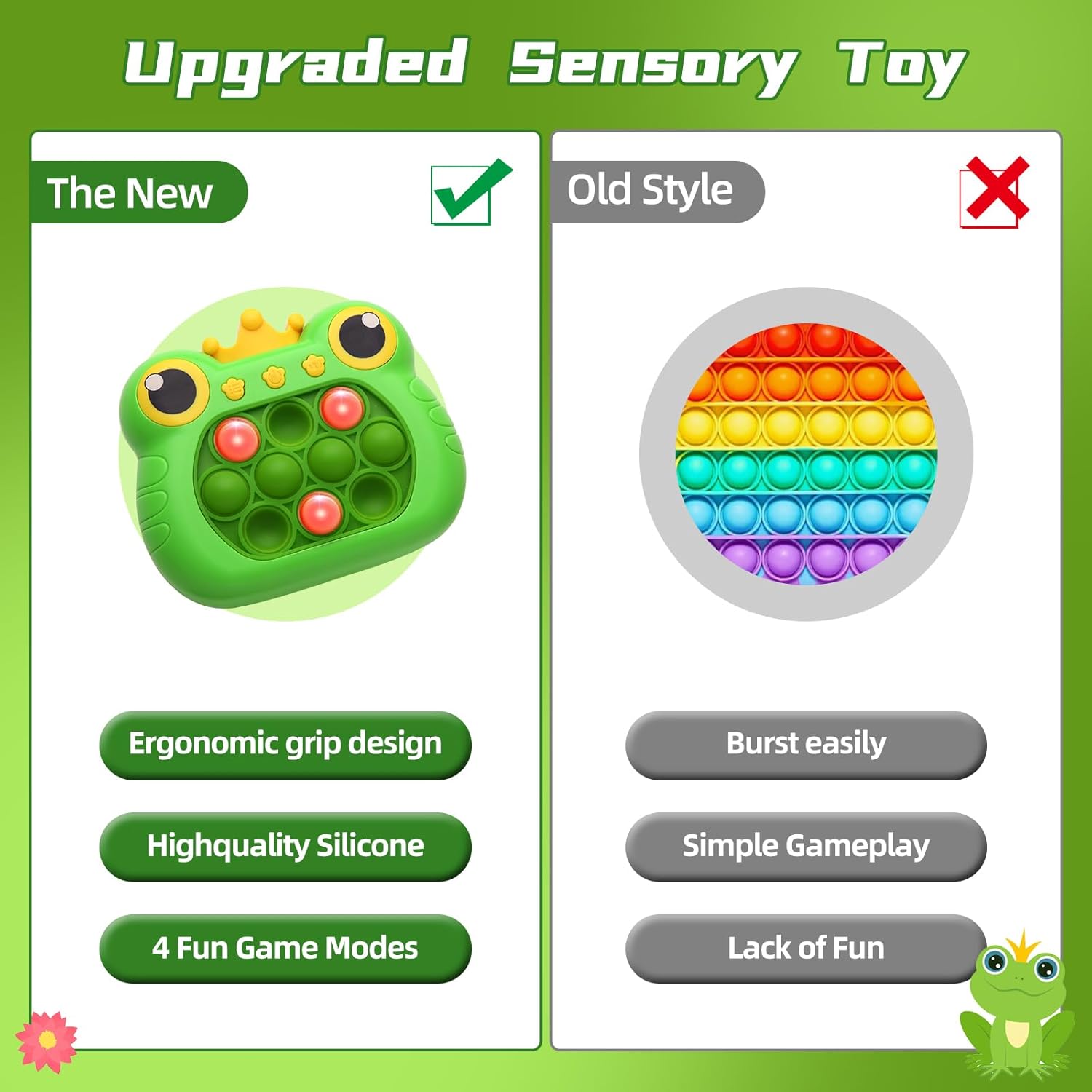 Juguetes para ansiedad para presionar rápidamente, juego para niños y adultos, juego de mano de rompecabezas rápido, máquina de juego de