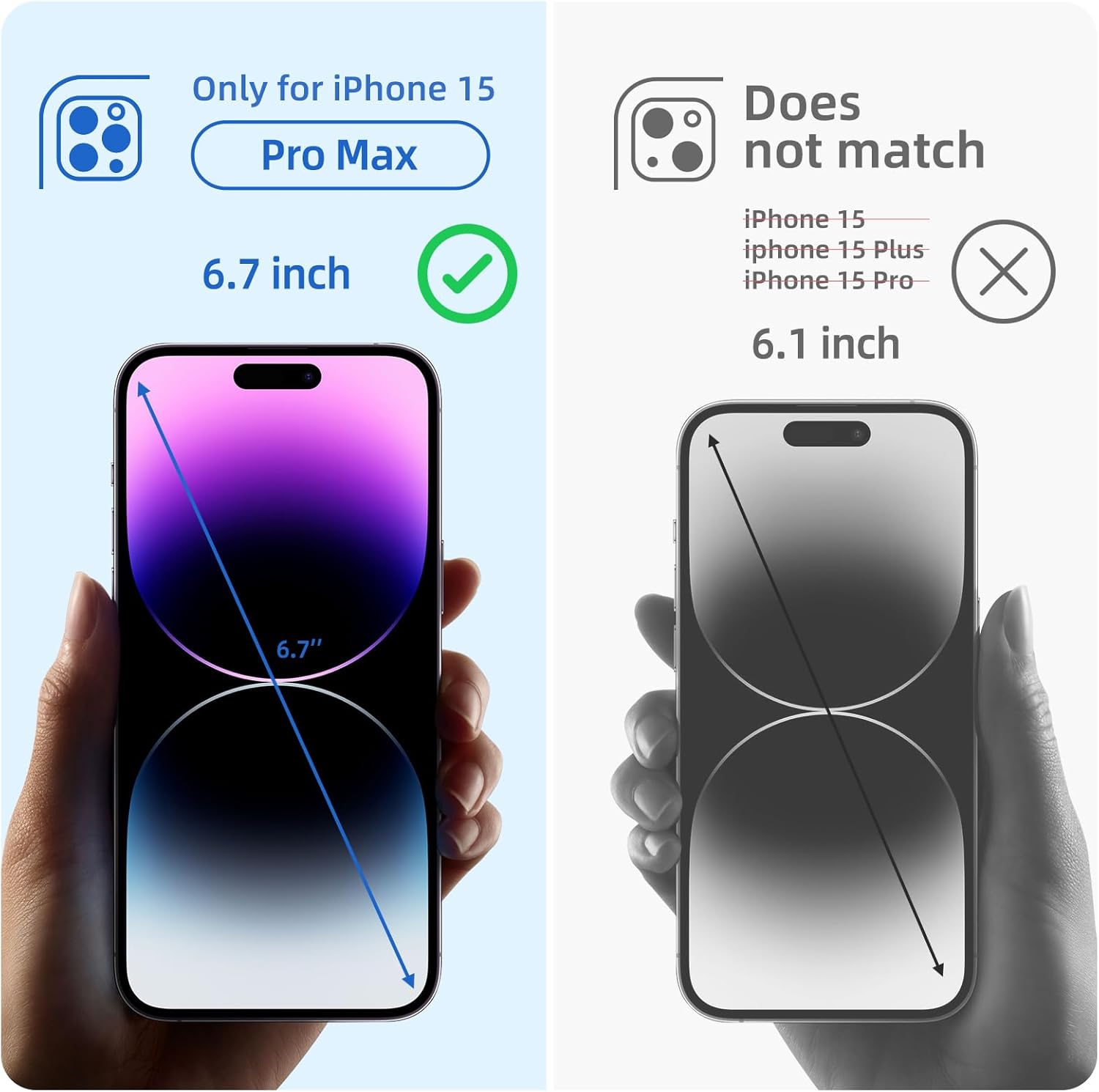 pcgaga Funda de silicona para iPhone 15 Pro Max con protector de pantalla soporte de anillo correa de muñeca forro de microfibra funda protectora