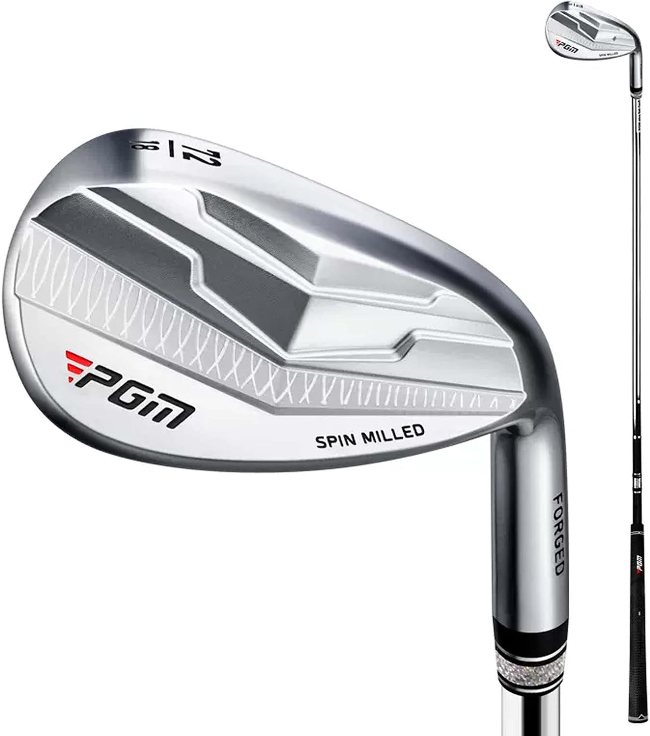 PGM Cuña  Cuña de arena premium de 72 grados, cuña Lob Wedge para hombres y mujeres  Textura CNC  Bunker Buster Escape Bunkers y salvar golpes