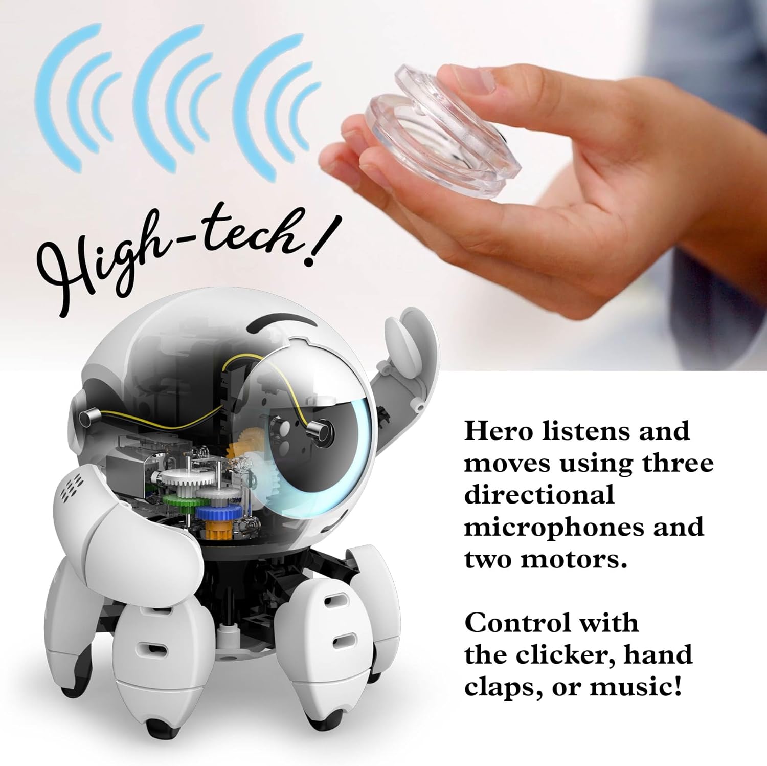 Héroe Robot de detección de sonido