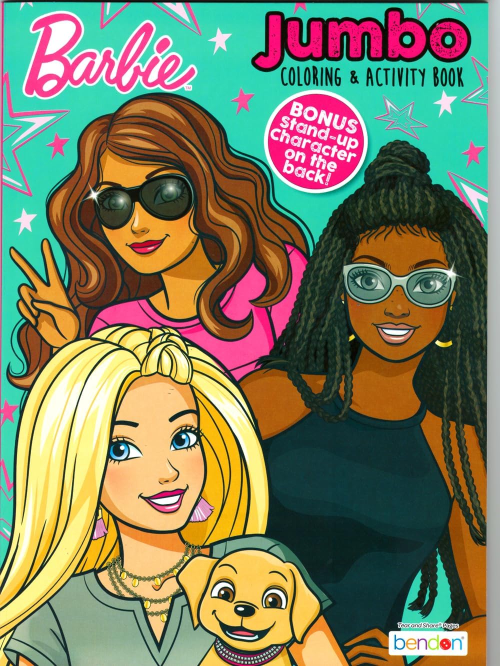 Barbie – Libro para colorear y actividades con libro para colorear de tinta Imagine, calcomanías y más