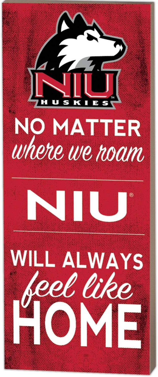 7×18 No Matter Where Northern Illinois Huskies