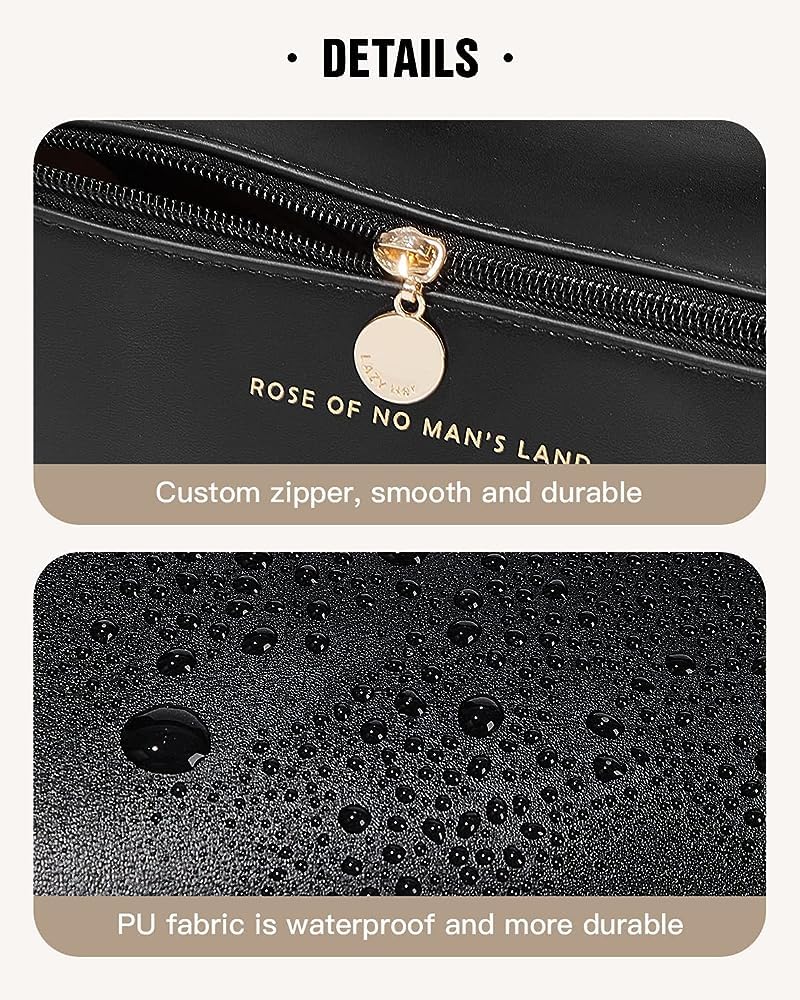 Bolsa de viaje de maquillaje cosmética, Negro -, Moda