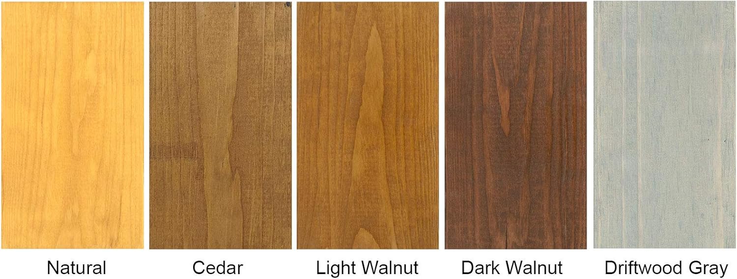 #1 Deck – Sellador de valla de madera de primera calidad, sellador de valla semitransparente, natural, 2.5 galones