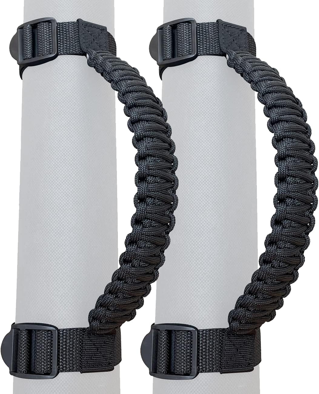 Asas de agarre para Jeep, mango de agarre para Jeep, asas de agarre de barra antivuelco para Jeep Wrangler YJ TJ JK JKU JL JLU 1987-2021, cuerda de