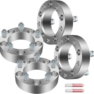 ECCPP 4 espaciadores de rueda de 1.5 pulgadas, 5 x 5.5 a 5.5 pulgadas, 5 tacos de 0.197 x 5.500in, 4.252in para Bronco E-150 F100 para F150 para Ram ECCPP 4 espaciadores de rueda de 1.5 pulgadas, 5 x 5.5 a 5.5 pulgadas, 5 tacos de 0.197 x 5.500in, 4.252in para Bronco E-150 F100 para F150 para Ram