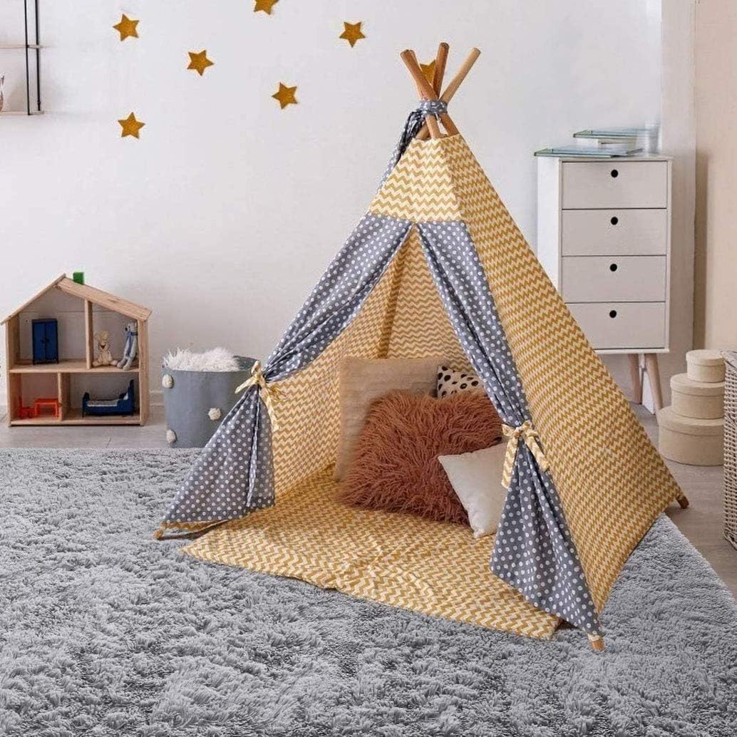 WHOW Alfombra súper suave, moderna para sala de estar, alfombra mullida para dormitorio, habitación de los niños, guardería y decoración del hogar