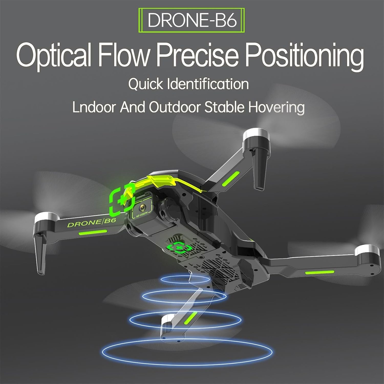 Drone With Dual 1080P HD Camera – Advanced Brushless Motor Drones with Wind Resistance Intelligent Obstacle Avoidance Headless Mode Gesture Control
