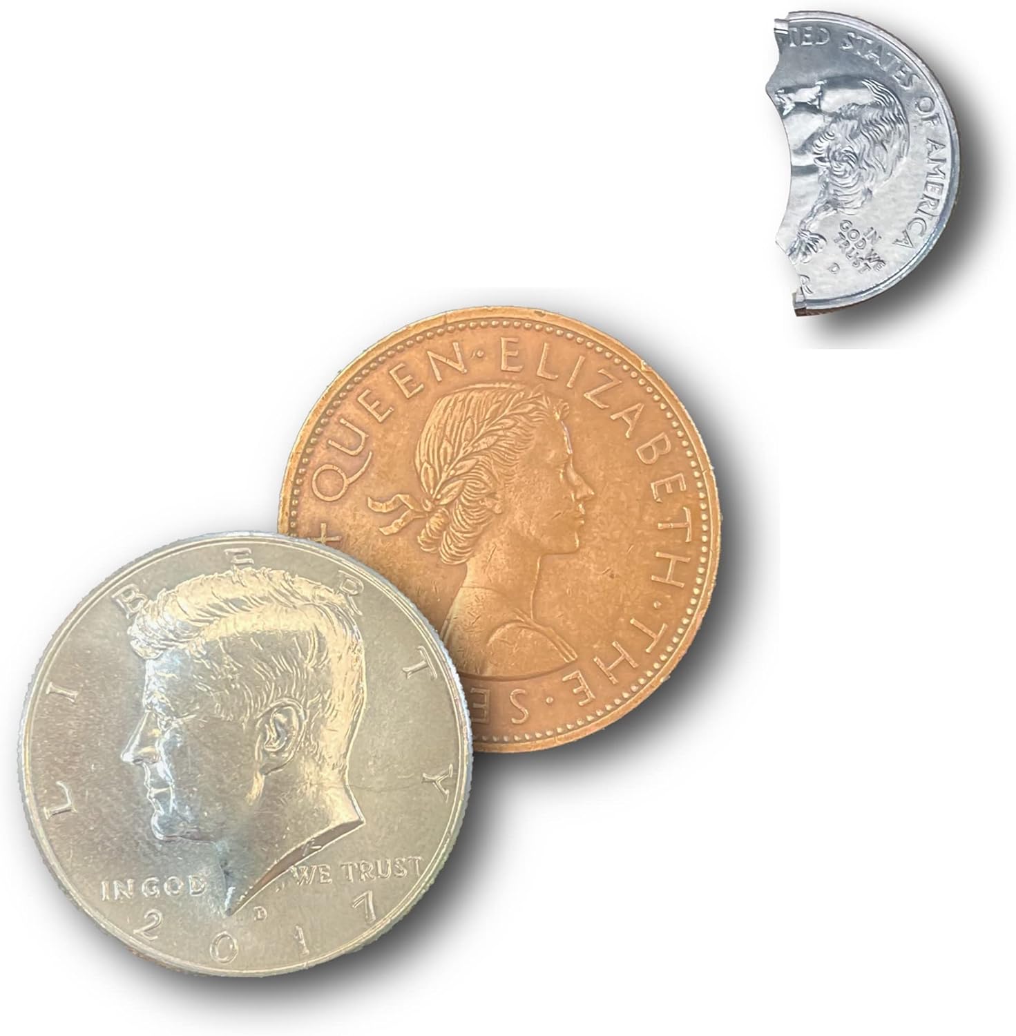 Ilusiones de monedas para principiantes, intermedios, ilusionistas profesionales – desaparecer, teletransportarse, transformar las ilustraciones de