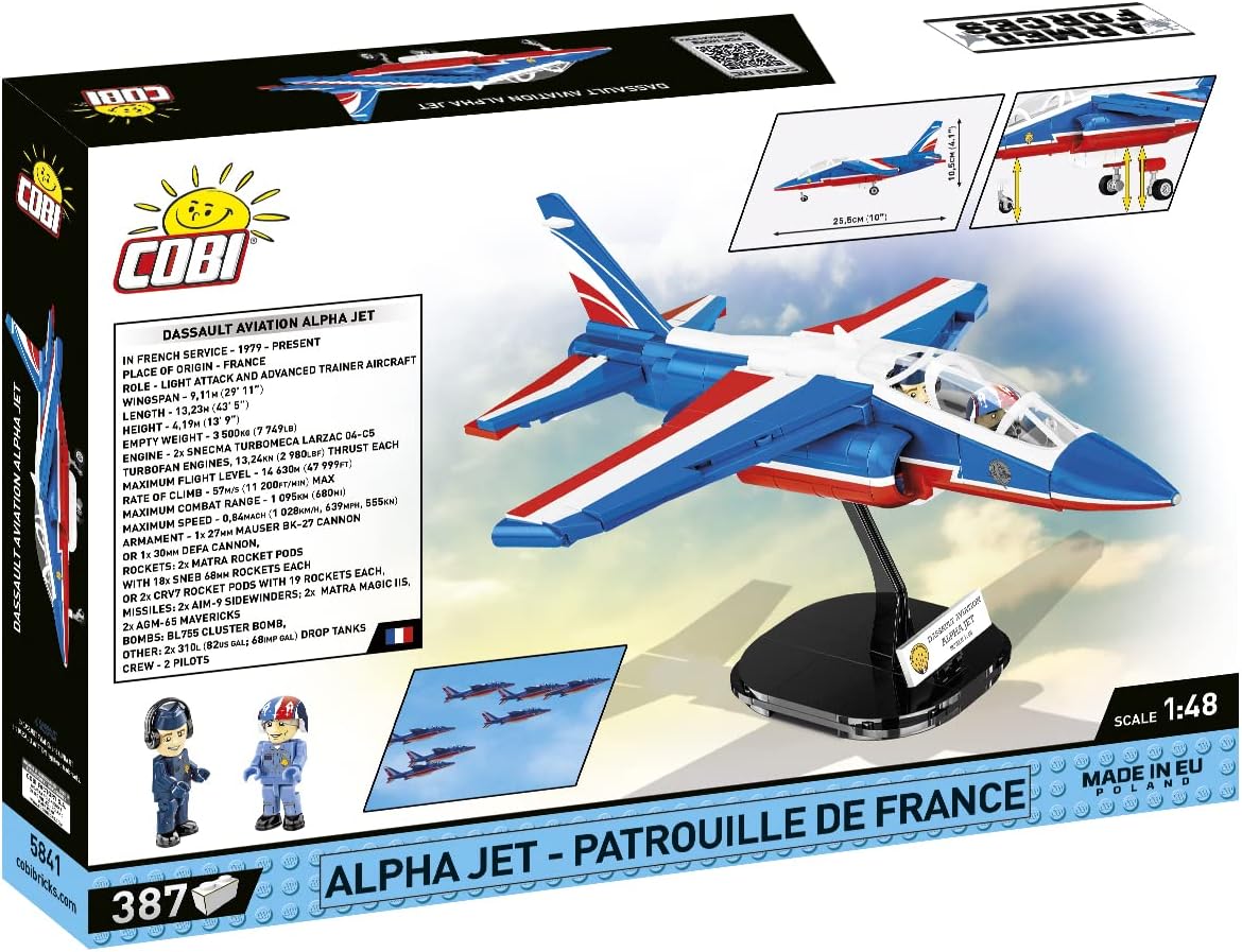COBI Fuerzas Armadas Alpha Jet – Patrouille de France