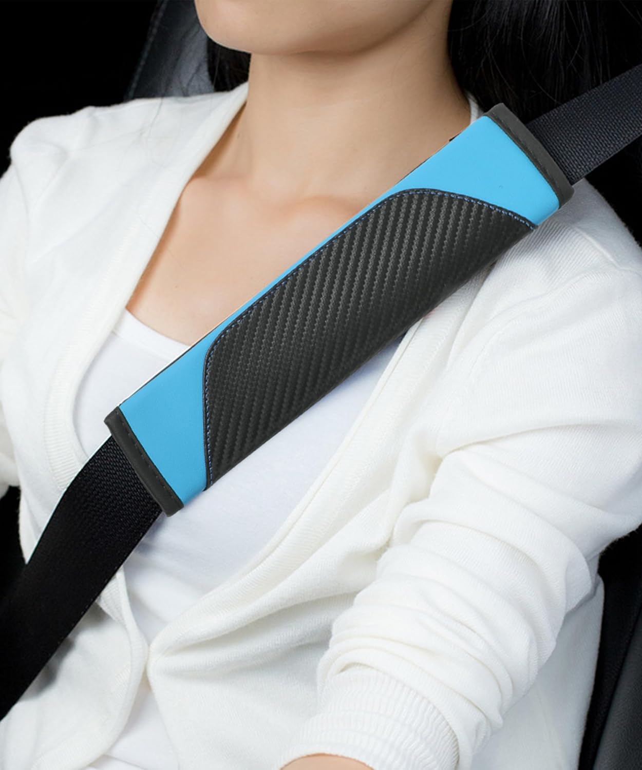 Funda para cinturón de seguridad, fundas para cinturón de seguridad, accesorios de automóvil, almohadilla de hombro para cinturón de seguridad de