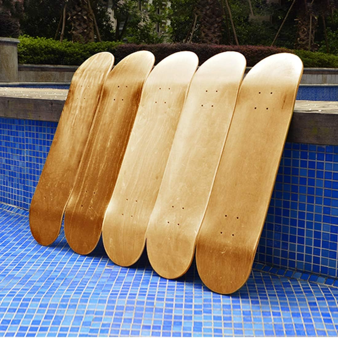 LOSENKA Arce Skateboard Decks Double Tail Skateboard Light Decks Free Skateboard Grip Tape