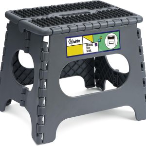 Taburete plegable de 11 pulgadas para adultos y niños con capacidad para hasta 300 libras, taburetes plegables antideslizantes con mango portátil, Taburete plegable de 11 pulgadas para adultos y niños con capacidad para hasta 300 libras, taburetes plegables antideslizantes con mango portátil,