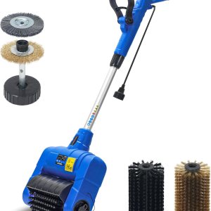 SICENXTOOLS Máquina limpiadora de lechada con cepillo de lechada, resistente con cepillo de superficie de alambre, limpiador de lechada de SICENXTOOLS Máquina limpiadora de lechada con cepillo de lechada, resistente con cepillo de superficie de alambre, limpiador de lechada de