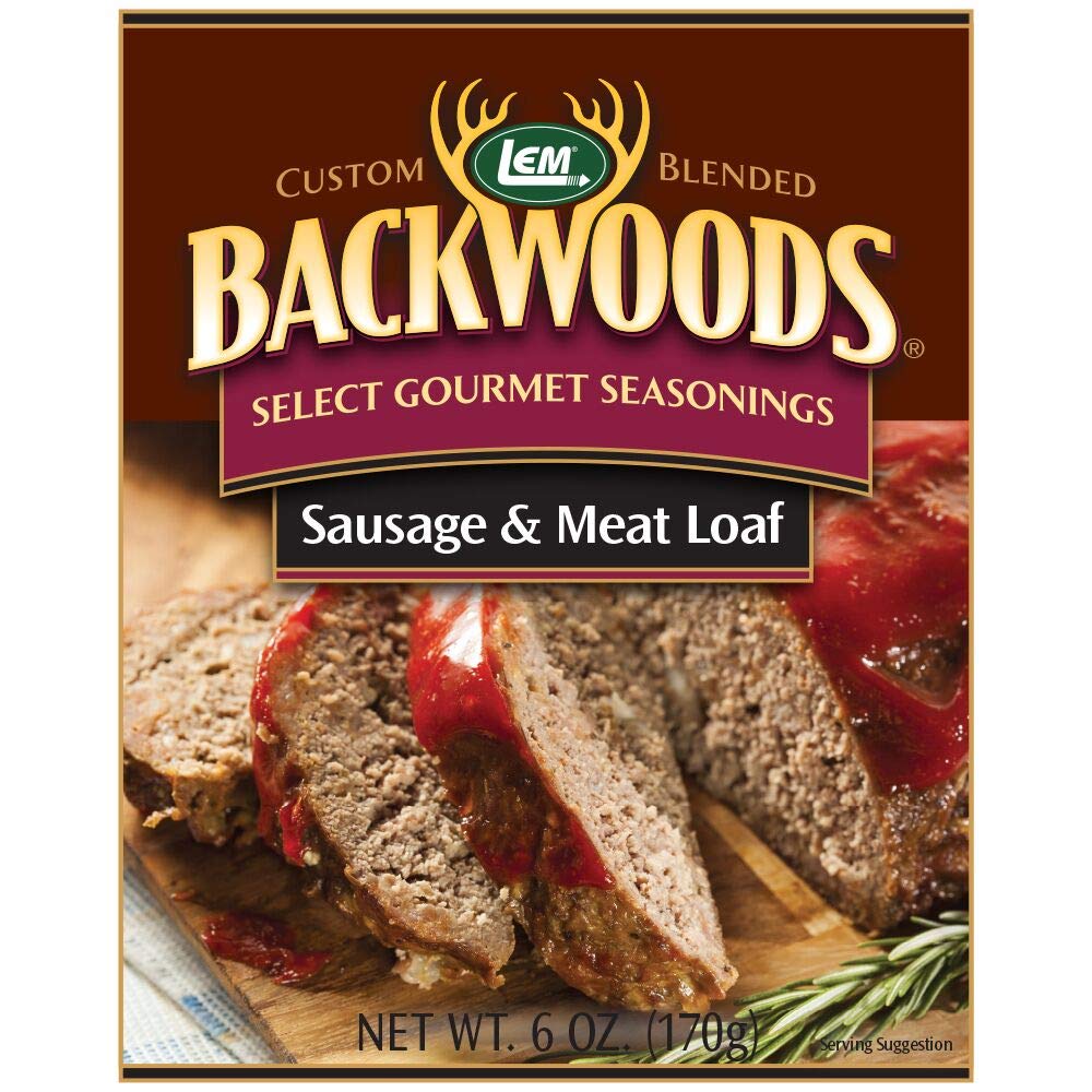 LEM Products 9150 Backwoods – Condimento para pan de carne y salchichas (5 libras)
