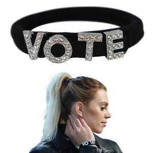 Votar Cola de caballo para el pelo y pulsera decorativa con diamantes de imitación (grande, negro) Votar Cola de caballo para el pelo y pulsera decorativa con diamantes de imitación (grande, negro)