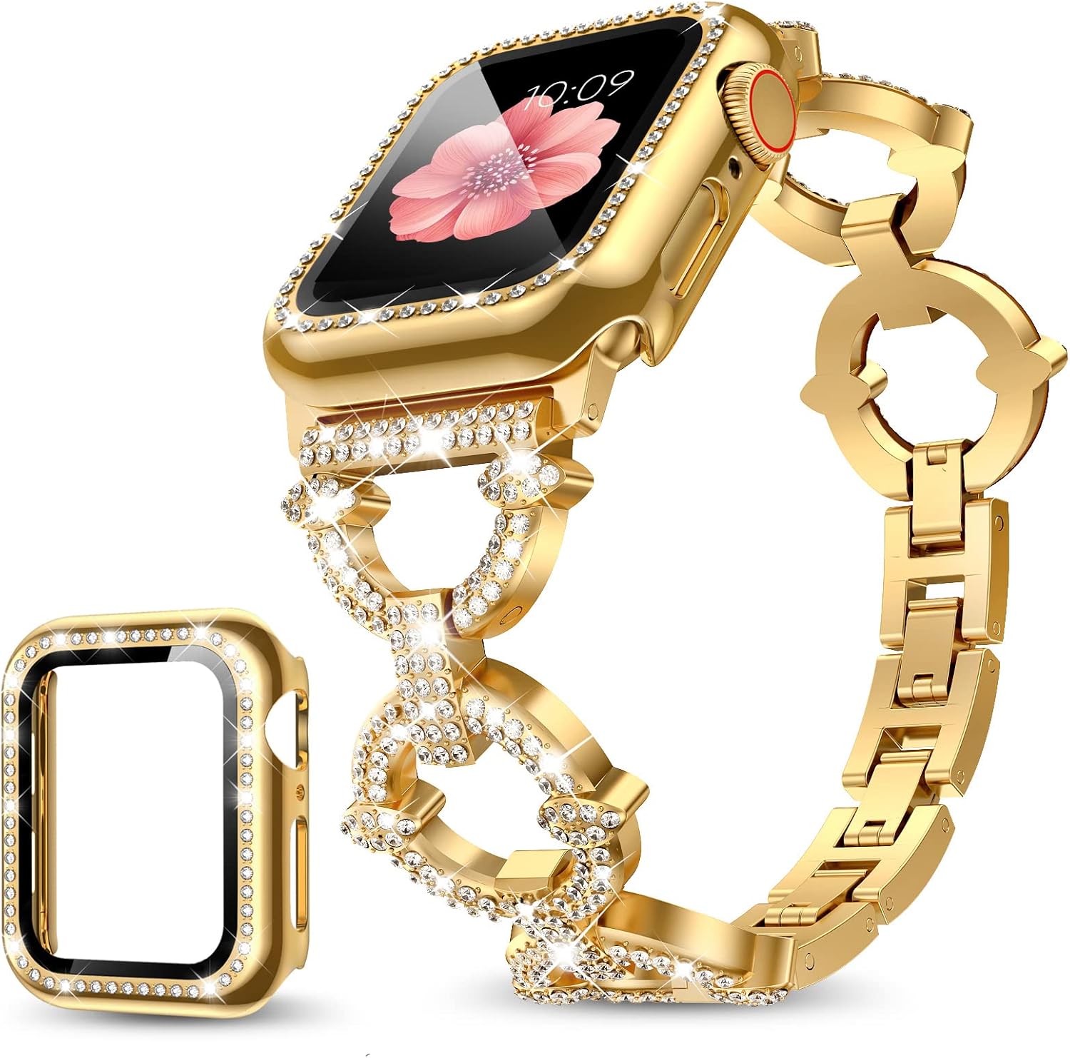 Mesime Compatible con Apple Watch Band de 1.496 pulgadas, 1.575 pulgadas, 1.614 pulgadas, 1.654 pulgadas, 1.732 pulgadas, 1.772 pulgadas, correa de