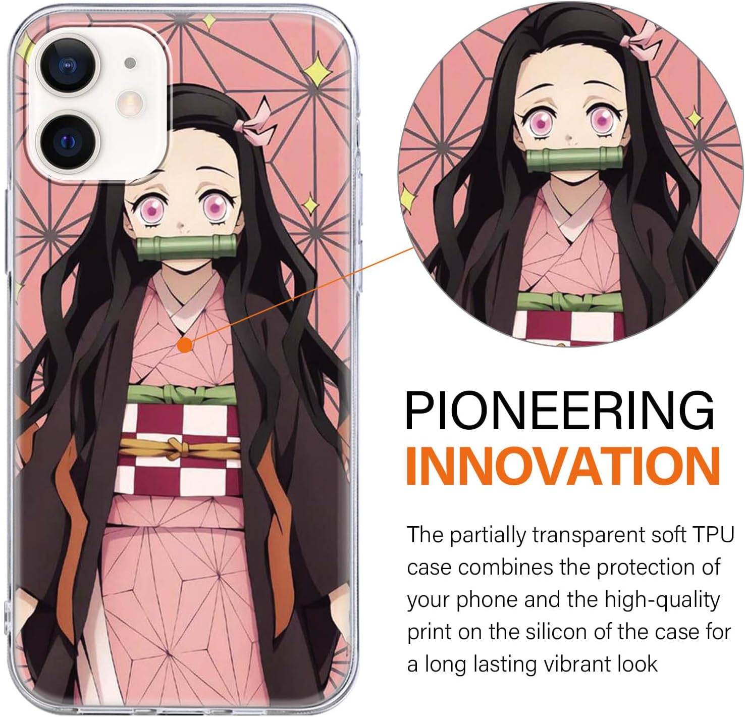 3 fundas transparentes de 6.1 pulgadas para iPhone 11, diseño de personajes de dibujos animados para mujeres, niñas, niños y hombres, TPU suave
