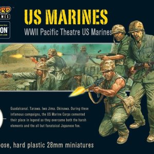 Cuerpo de Marines de EE. UU., Miniaturas de Bolt Action Wargaming de 1.102 in Cuerpo de Marines de EE. UU., Miniaturas de Bolt Action Wargaming de 1.102 in