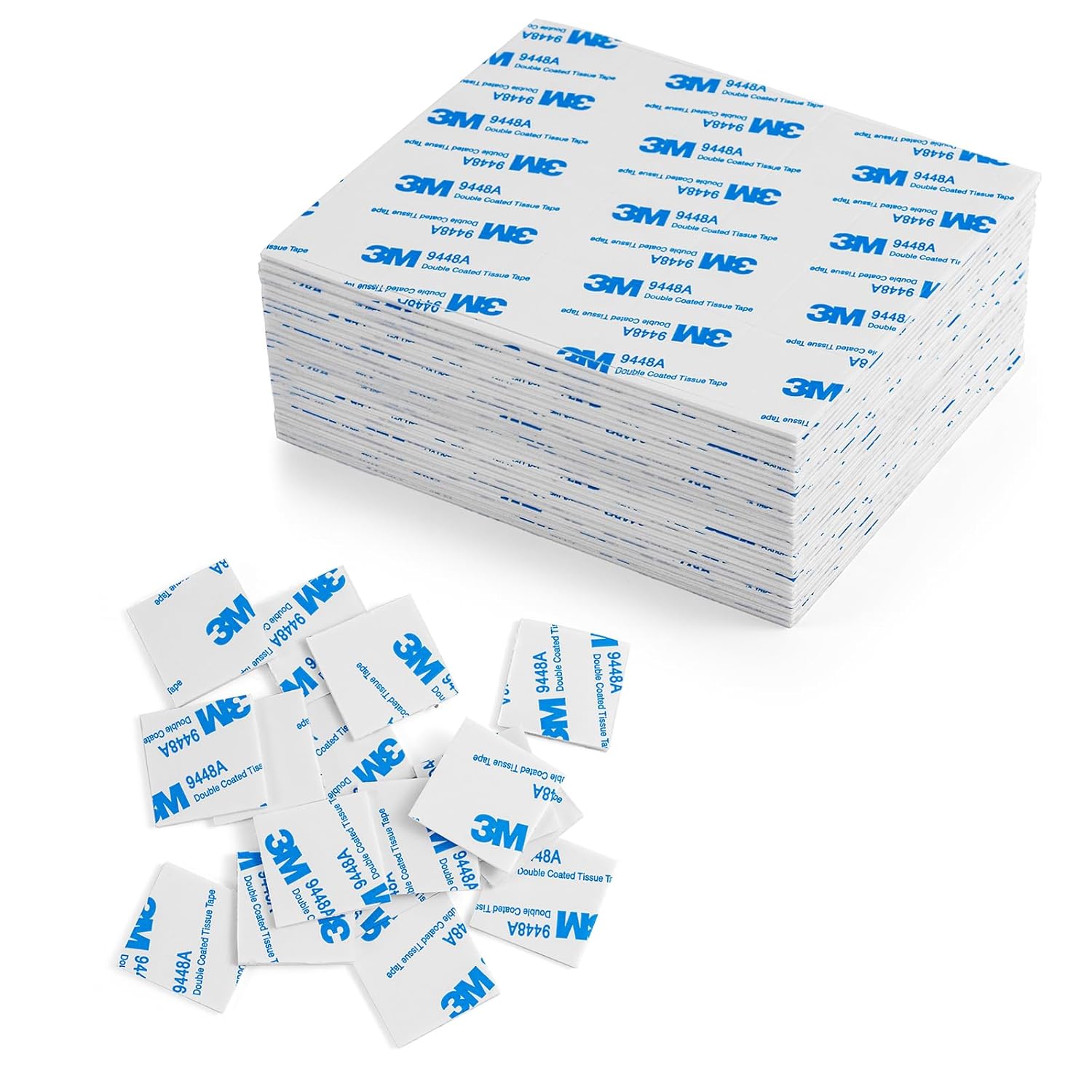 YGPHO 300 unidades de cinta de espuma de doble cara, cinta adhesiva blanca, cinta adhesiva cuadrada superadhesiva adecuada para proyectos escolares,