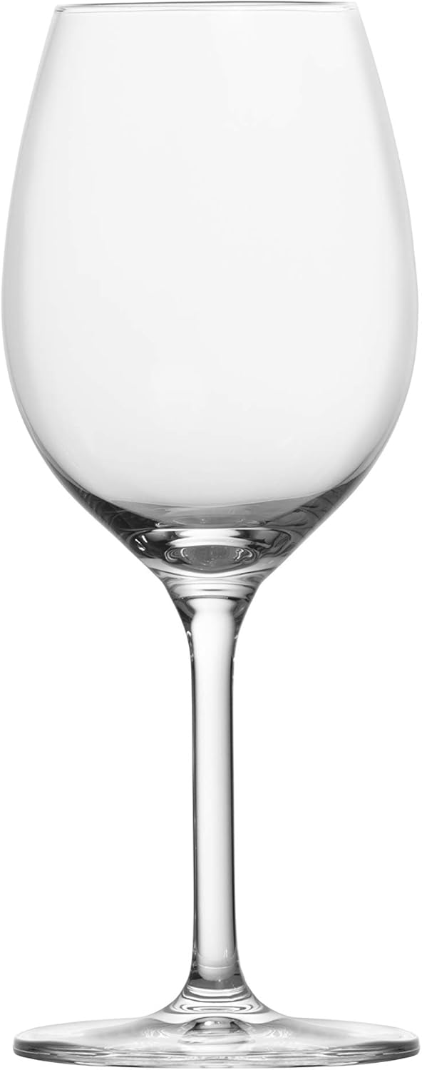 Schott Zwiesel Tritan – Juego de 6 copas para banquetes de cristal color borgoña, 12.4 onzas