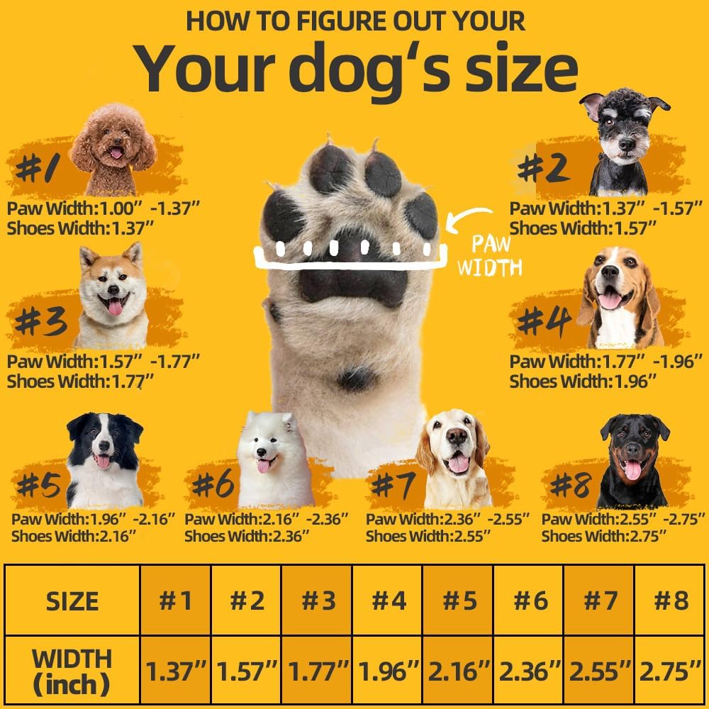 Zapatos para perros grandes, botas de perro medianas y protectores de patas para suelos de madera dura, botines para perros al aire libre para