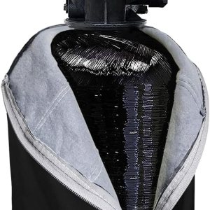 Chaqueta de tanque de suavizante de agua resistente, cubierta de tanque de suavizante de agua aislada al aire libre para evitar la sudoración (12 x Chaqueta de tanque de suavizante de agua resistente, cubierta de tanque de suavizante de agua aislada al aire libre para evitar la sudoración (12 x