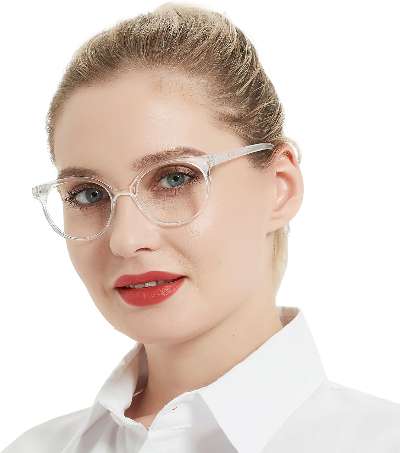 OCCI CHIARI Gafas de lectura para mujeres pequeñas, cómodas y elegantes