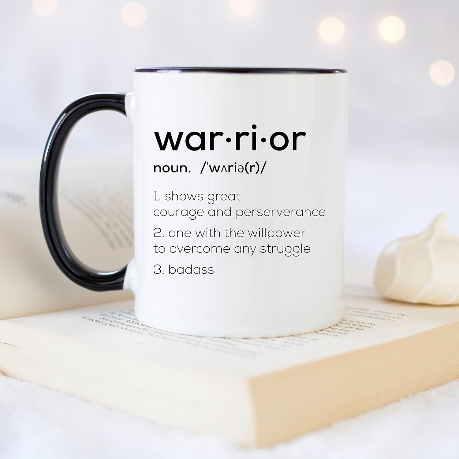 YouNique Designs Taza con texto en inglés “Get Well Soon para mujer, 11 onzas”, taza de guerrero, motivo, sobriety, Badass Women, Proud Of You Cup
