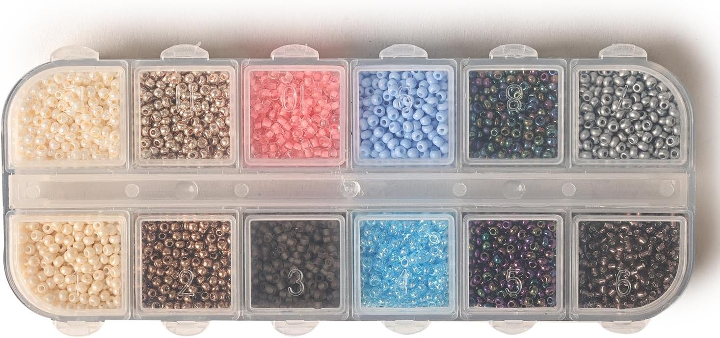 Kit de fabricación de joyas con cuentas más de 18,000 pulseras, collares y pendientes, crea joyas de bricolaje, todos los materiales esenciales para