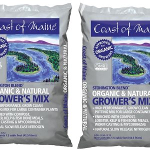 Coast of Maine 5-2-4 Stonington Blend Organic & Natural Grower’s Mix, 1.5 pies cúbicos (paquete de 2) Coast of Maine 5-2-4 Stonington Blend Organic & Natural Grower’s Mix, 1.5 pies cúbicos (paquete de 2)