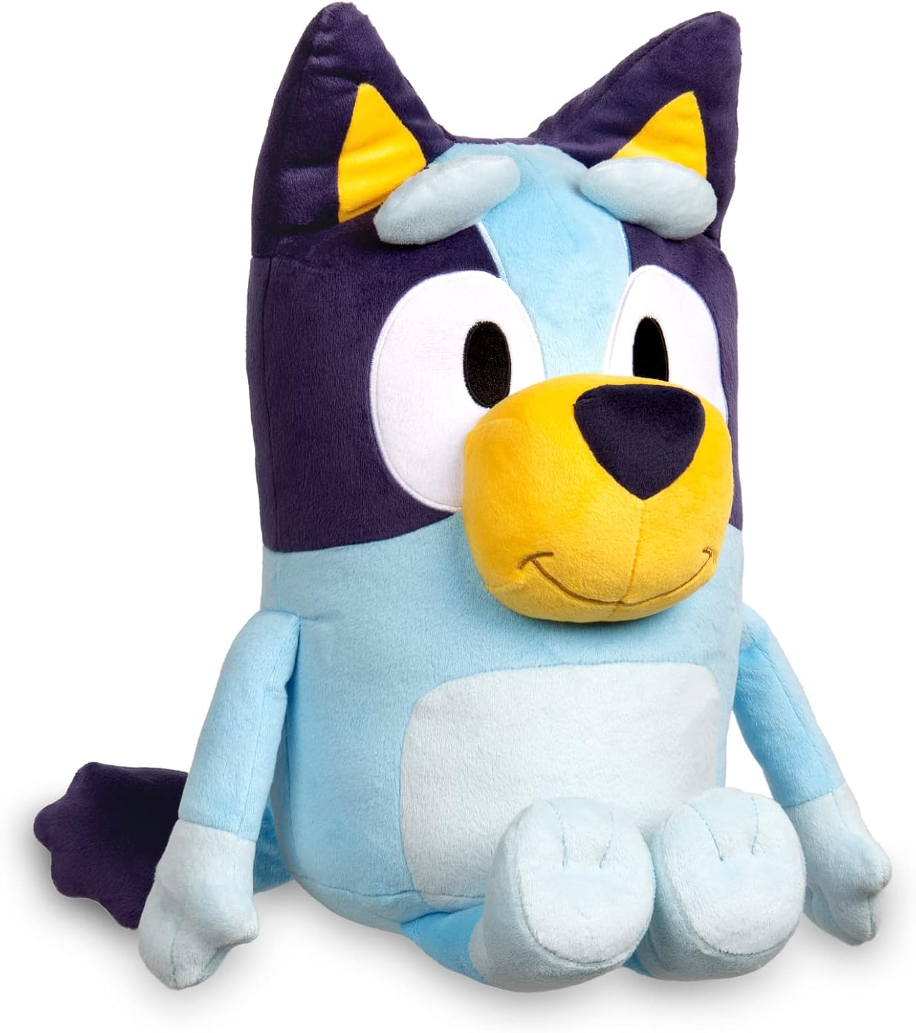 Bluey Jumbo Plush 40 cm, Blue Dog Plush, as in The Children’s Series, Soft and Soft, to Hug and accompany Your Children, Famous (BLY05000)