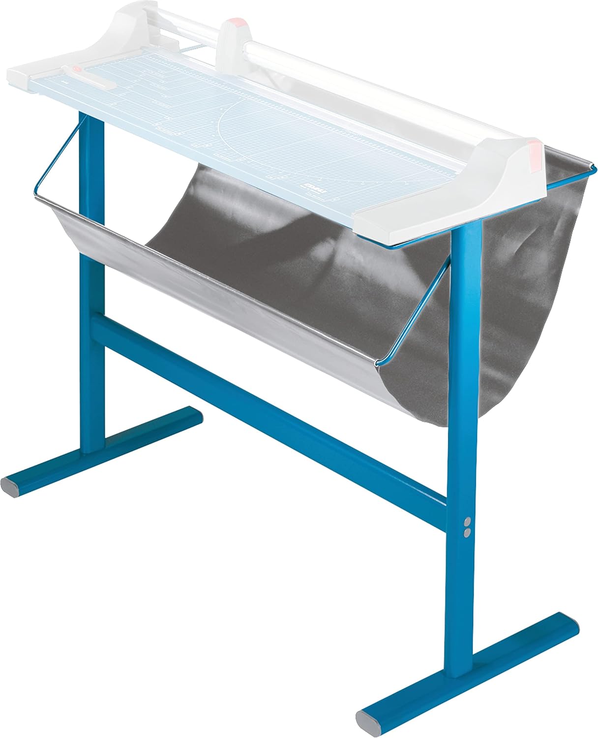 Dahle Soporte para recortadora 796 con cierre de papel, garantiza una altura óptima, ingeniería alemana, acero, para recortadora giratoria Dahle 446