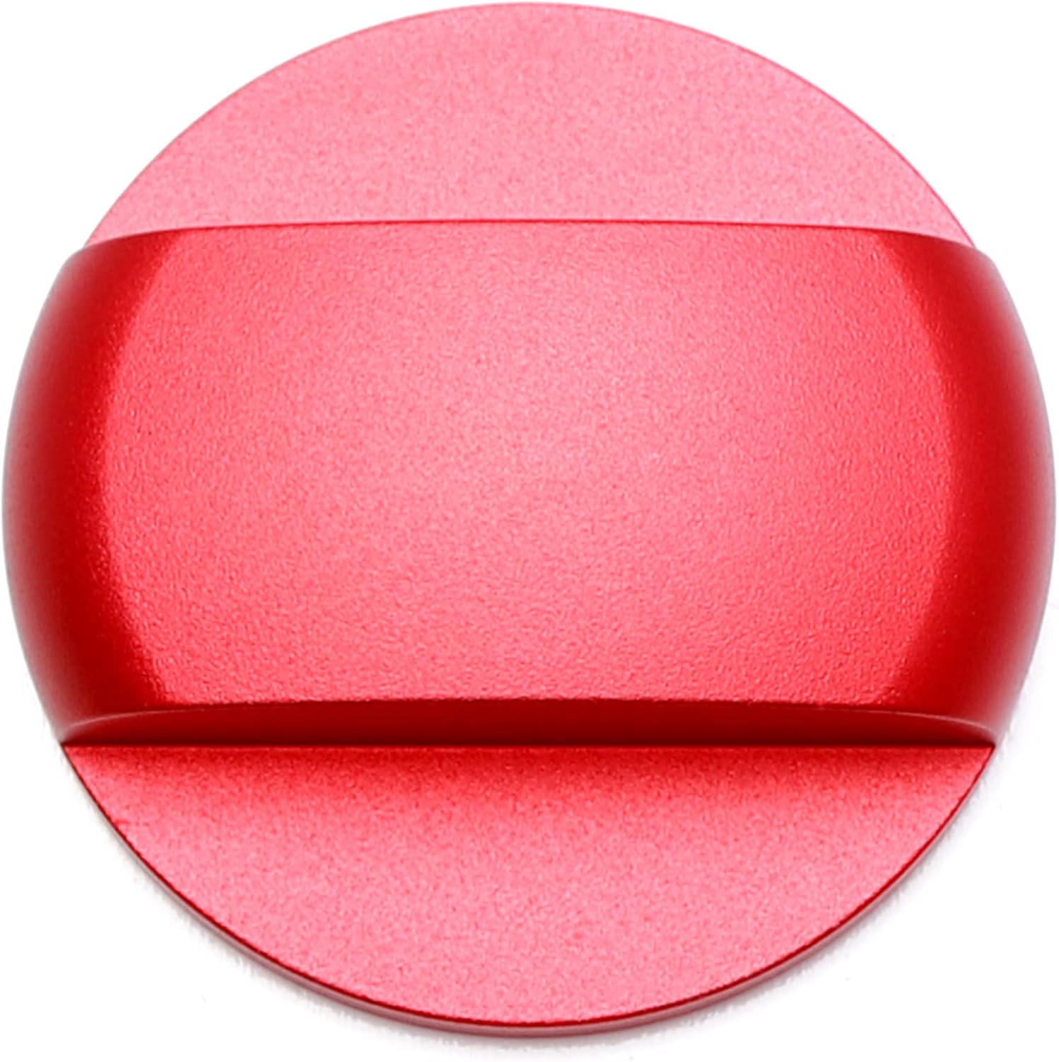 iJDMTOY Cubierta decorativa de tapa de gas con aspecto de aluminio rojo, compatible con Porsche Cayenne Macan 911 718 CaymanBoxster, Panamera