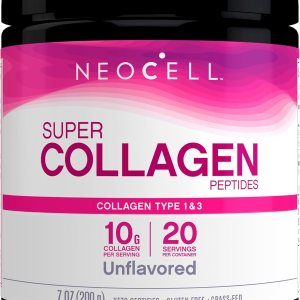 NeoCell Super colágeno péptidos polvo sin sabor 7 onzas 20 porciones el paquete puede variar Sin sabor. NeoCell Super colágeno péptidos polvo sin sabor 7 onzas 20 porciones el paquete puede variar Sin sabor.