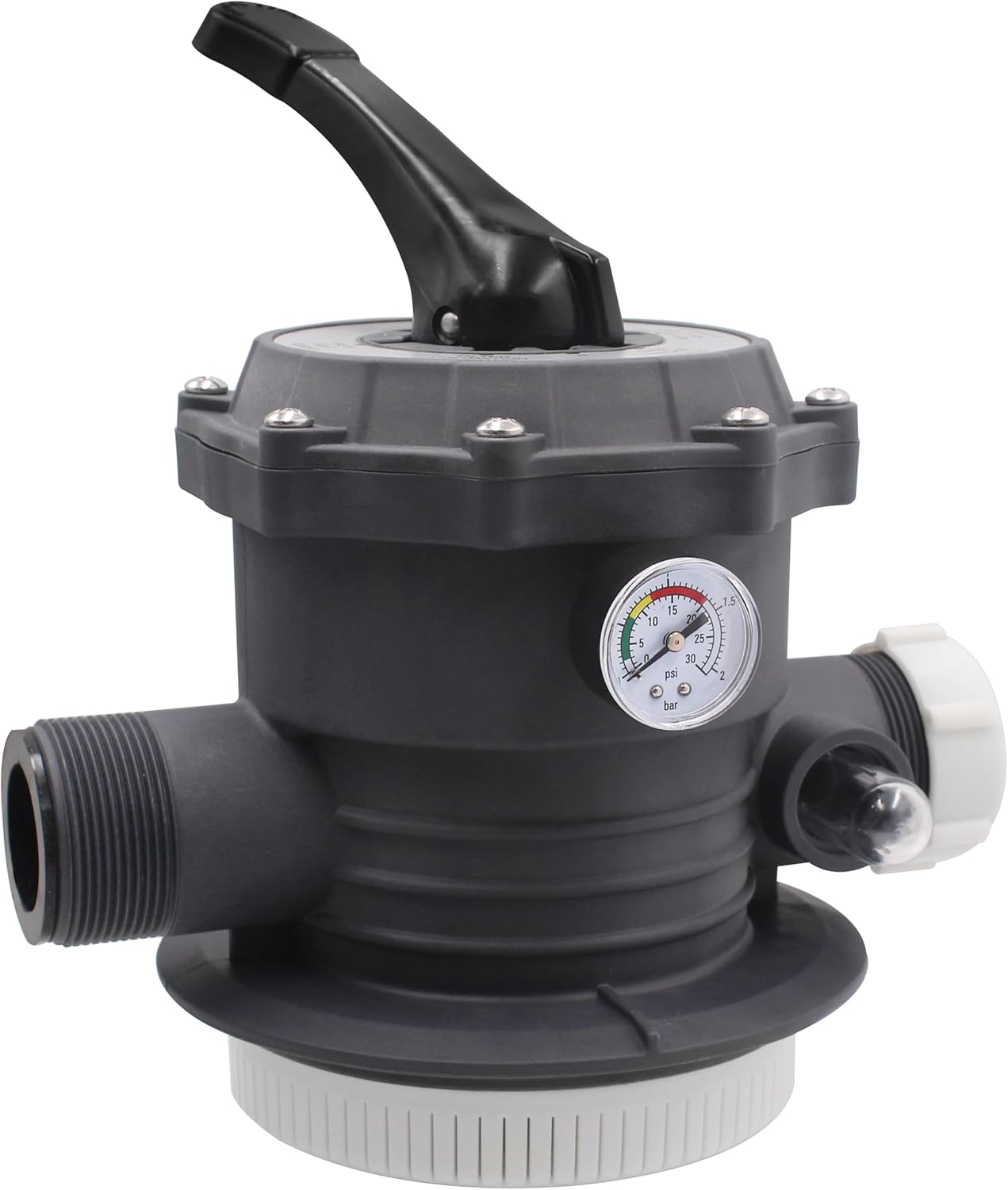11496 Reemplazo de válvula de 6 vías para bomba de filtro de arena Intex de 14 y 16 pulgadas 26647EG, 26651EG.
