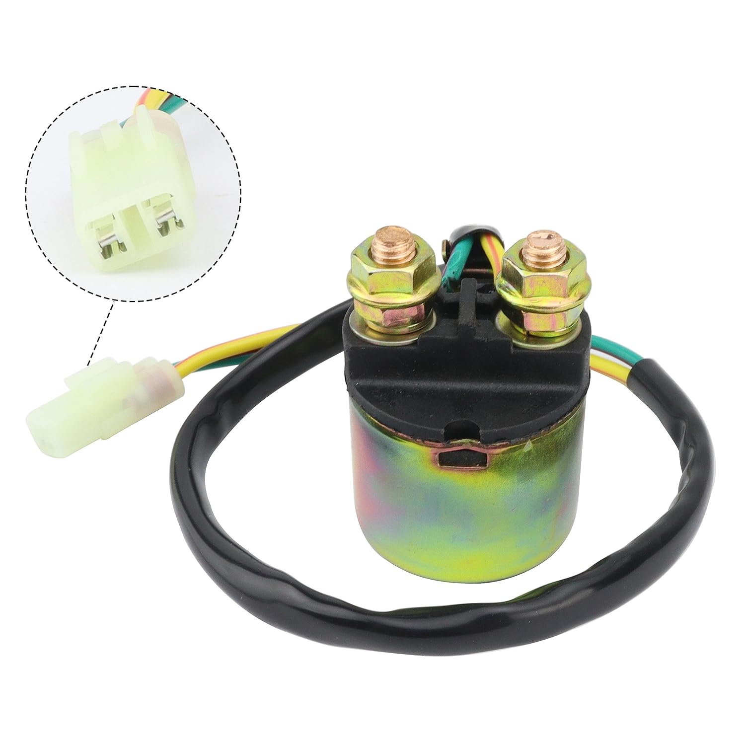 Arrancador con relé e interruptor de encendido para Honda FourTrax Foreman TRX450S ES FE FM 1998-2004, TRX500FE FM TM FPE FPM 2005-2011,