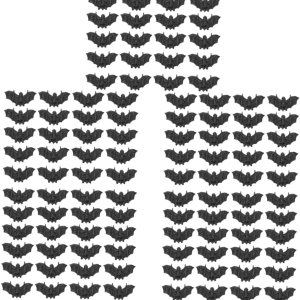 500 piezas de mini murciélago micro estatuilla de jardín, bonita decoración de Halloween, murciélagos falsos realistas, juguete de murciélago 500 piezas de mini murciélago micro estatuilla de jardín, bonita decoración de Halloween, murciélagos falsos realistas, juguete de murciélago