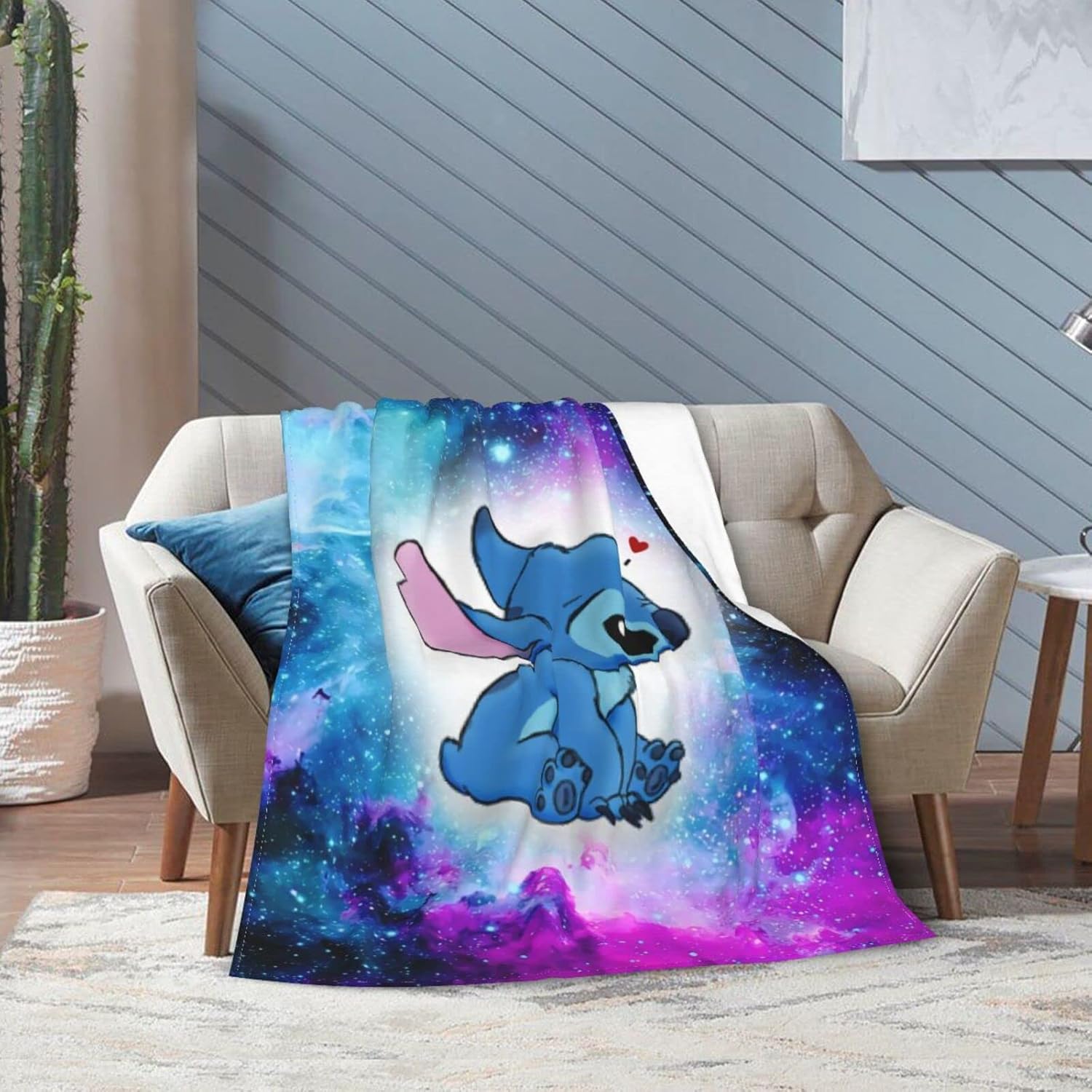 Manta de cama ligera de color morado de 60 x 50 pulgadas, manta de terciopelo ultra suave, colcha duradera para decoración del hogar, manta para