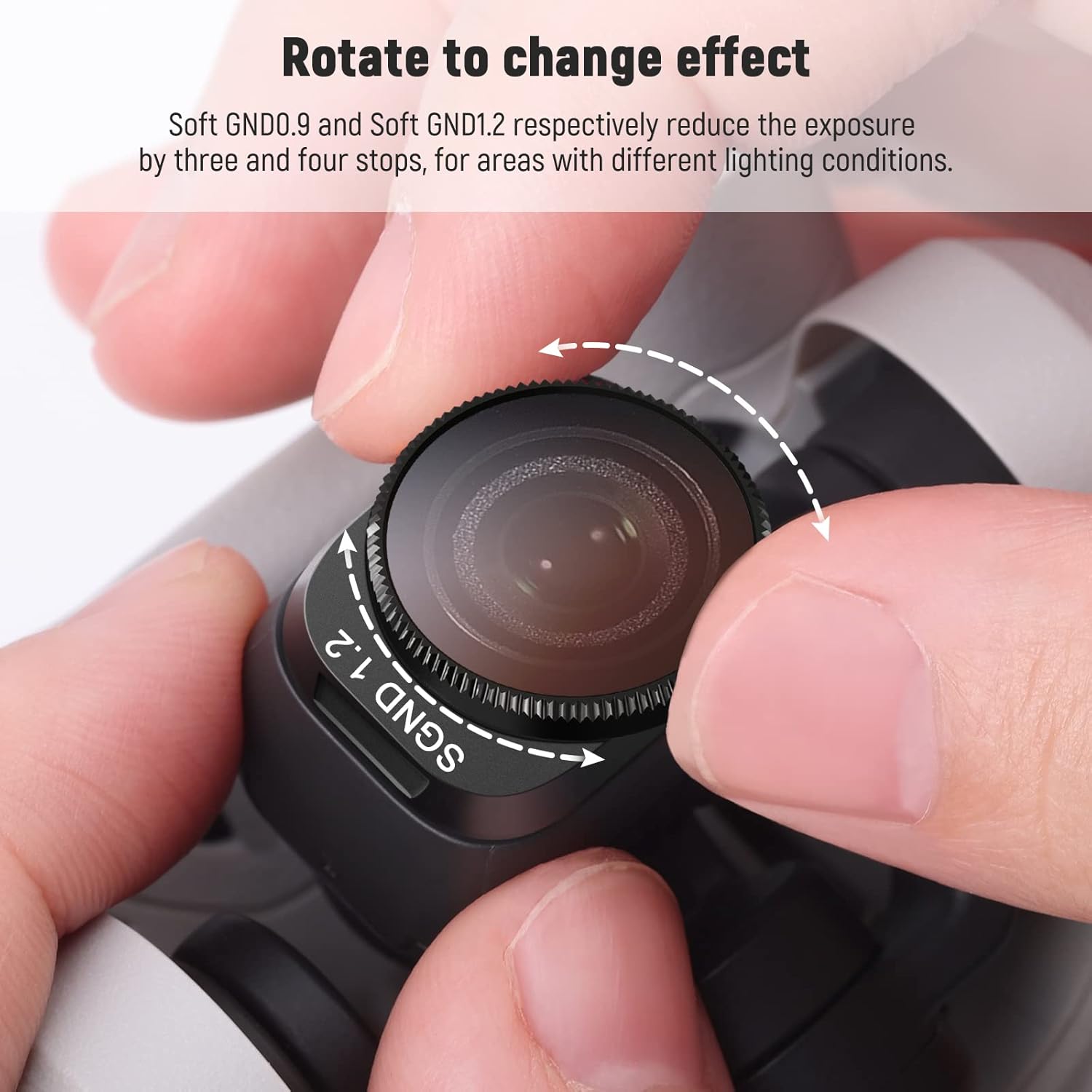 NEEWER ND y Juego de filtros de efecto compatibles con DJI Mini 3Mini 3 Pro, paquete de 4 GND0.9 GND1.2 filtro de densidad neutra de borde suave y