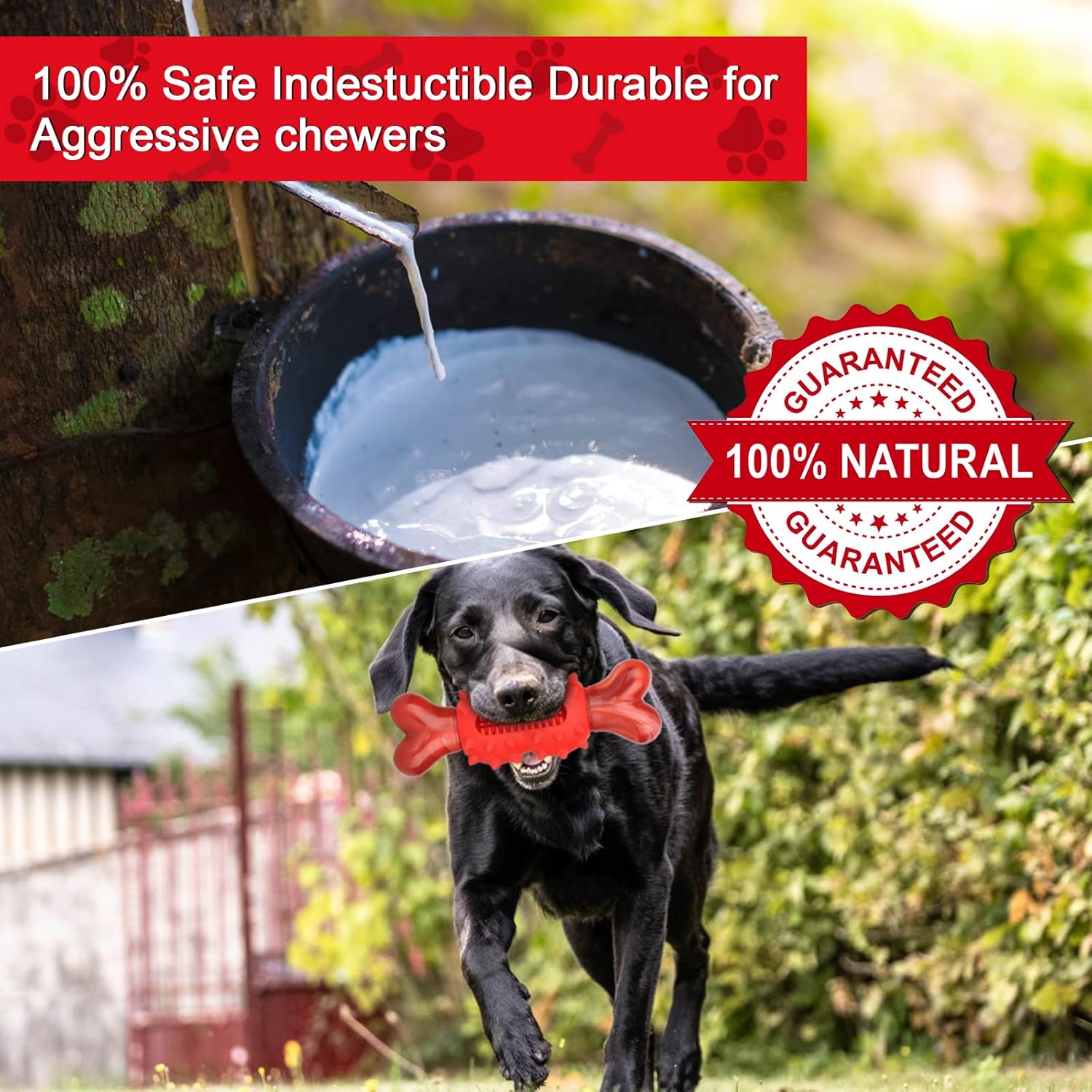 VIWIK Masticables para perros para masticadores agresivos, juguetes masticables para perros inteligentes grandes, medianos y pequeños, juguete de
