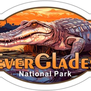 Everglades – Calcomanía de vinilo de viaje pequeña impermeable para botella de agua, taza de pasaporte, libro de recortes, cuaderno, portátil, vaso, Everglades – Calcomanía de vinilo de viaje pequeña impermeable para botella de agua, taza de pasaporte, libro de recortes, cuaderno, portátil, vaso,
