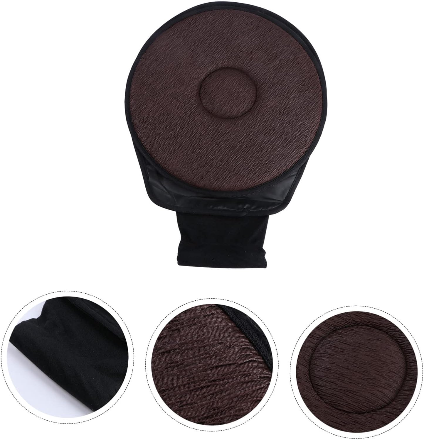 Homoyoyo Protector de asiento de coche 360 cojín giratorio para asiento de automóvil, cojín giratorio para asiento de automóvil, cojín de asiento de