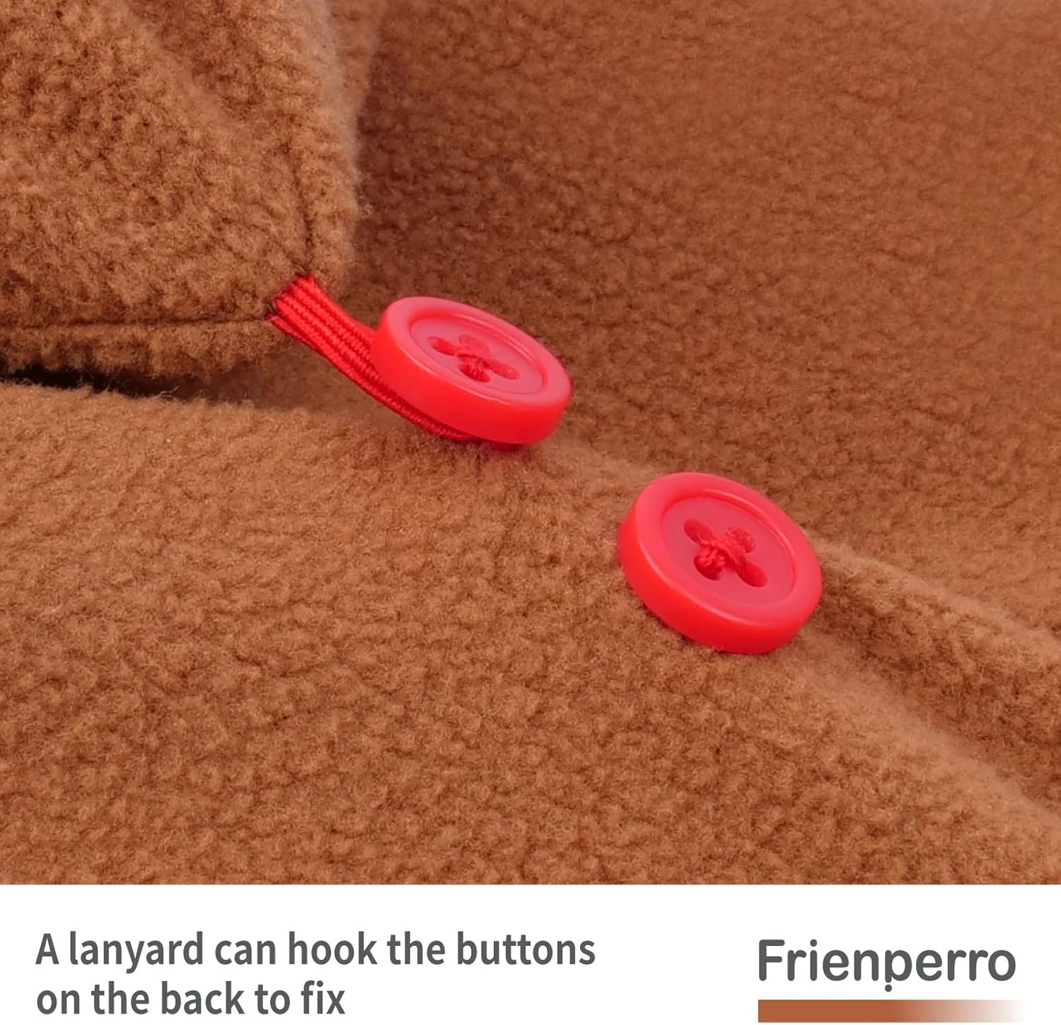 Frienperro Disfraz de reno de Navidad para perros pequeños, disfraces de Navidad para perros, sudadera con capucha para perros pequeños, ropa de