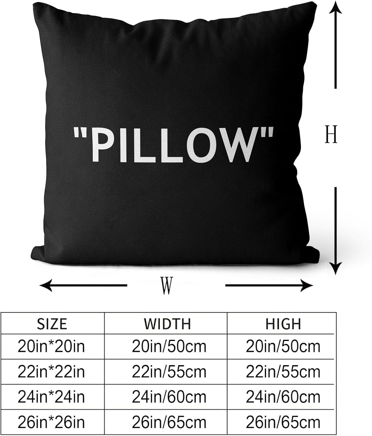 Hypebeast – Juego de 2 fundas de almohada decorativas inspiradas en negro hueso, decoración de cabeza de tenis, funda de cojín cuadrada para