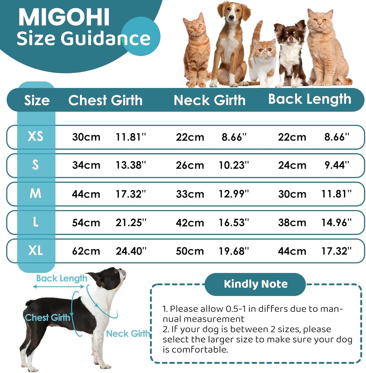 MIGOHI Suéter para perros pequeños, suéter de punto cálido para perro, suéter suave de Navidad para cachorros, gatos, suéter para niñas y niños,