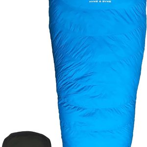 hyke & byke Dilema 15Grado F momia saco de dormir ultraligero para mochileros con saco de compresión hyke & byke Dilema 15Grado F momia saco de dormir ultraligero para mochileros con saco de compresión